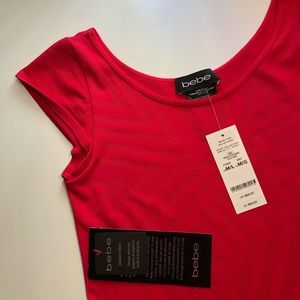 NWT bebe Bodycon Mini Dress